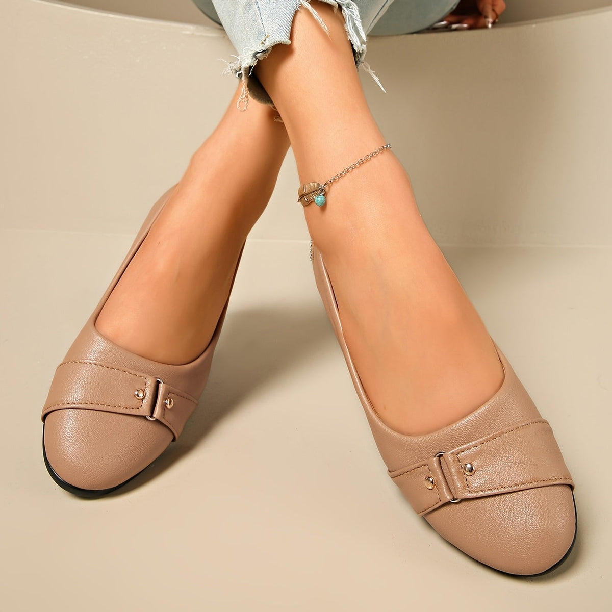 FONTAINE | Ballerines Compensées Confort Aveline