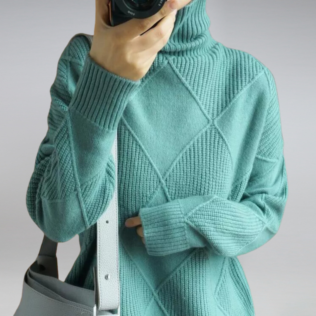 Emily™ Soft Cashmere Turtleneck Sweater