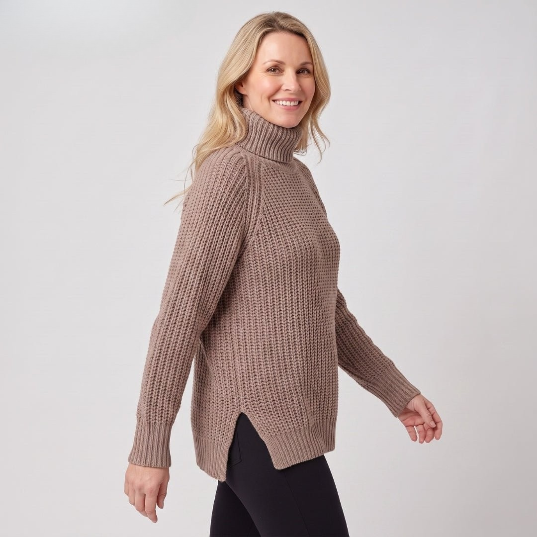 Emma™ Elegant Turtleneck Sweater