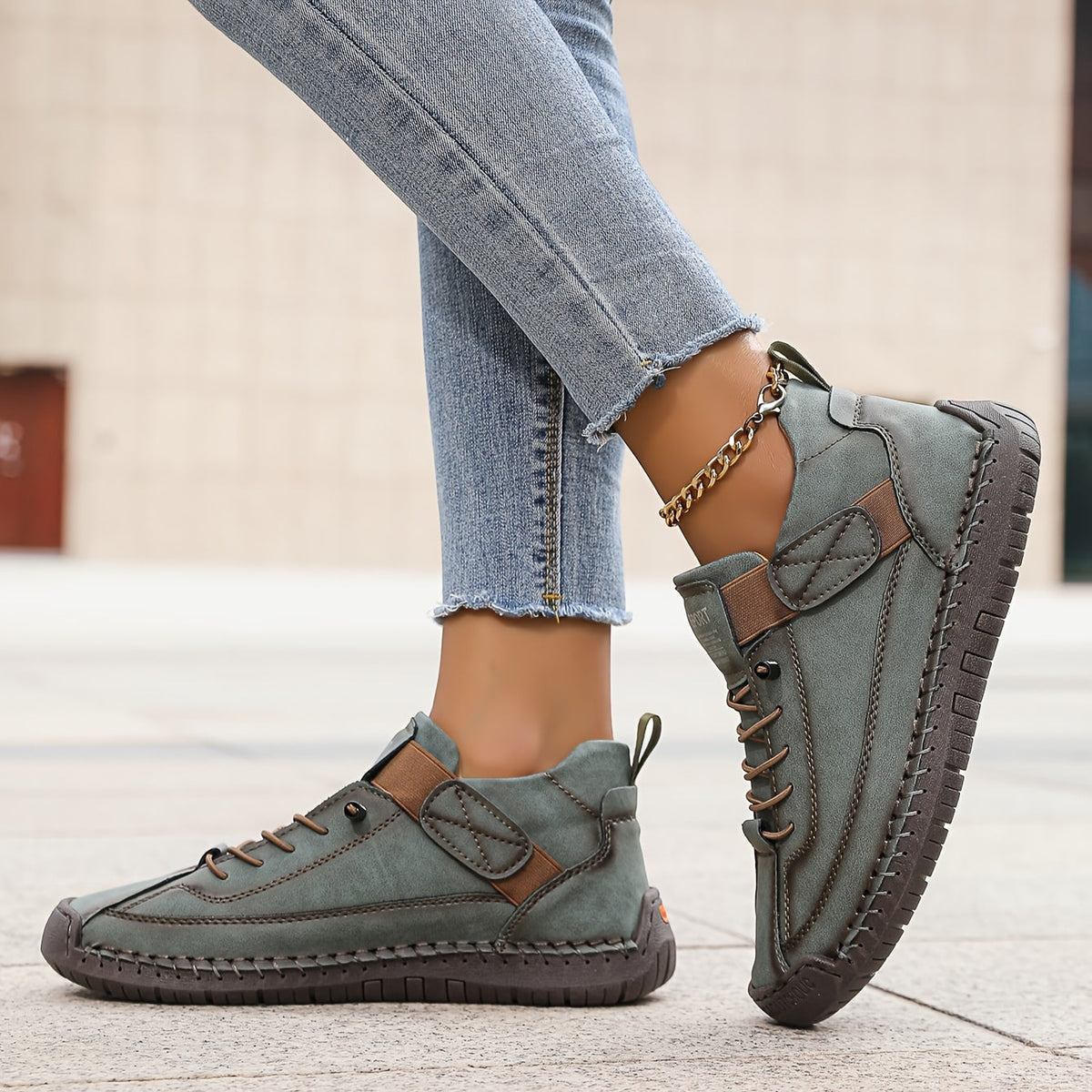 Margaux™ Orthopedic Leather Ankle Shoes