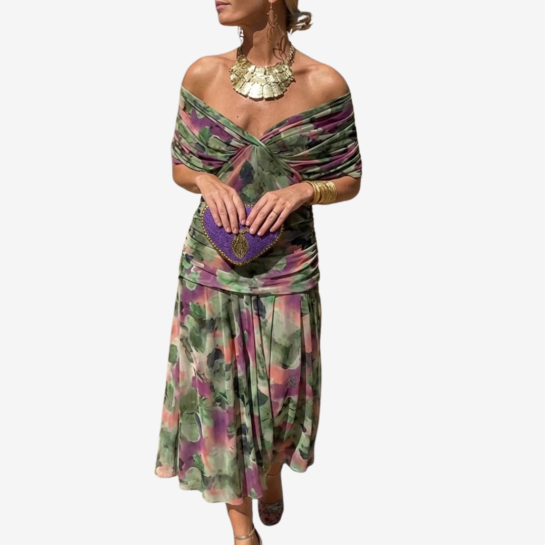 Fontaine™ | Christine – Robe élégante au tombé impeccable