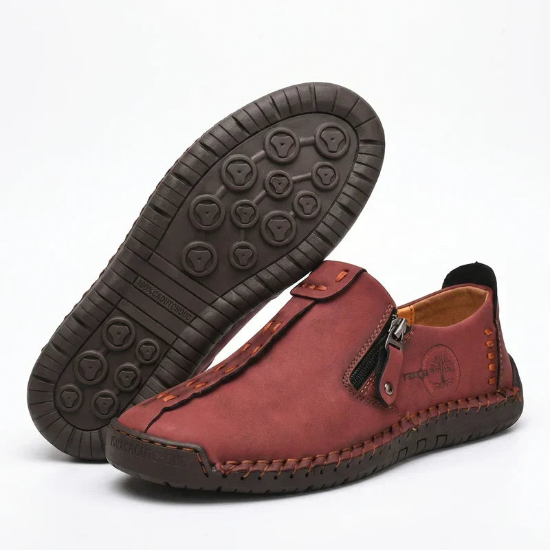 FONTAINE | Mocassins Orthopédiques Confort Zippés Élise