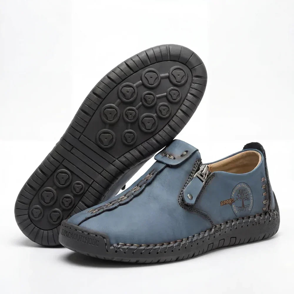 FONTAINE | Mocassins Orthopédiques Confort Zippés Élise