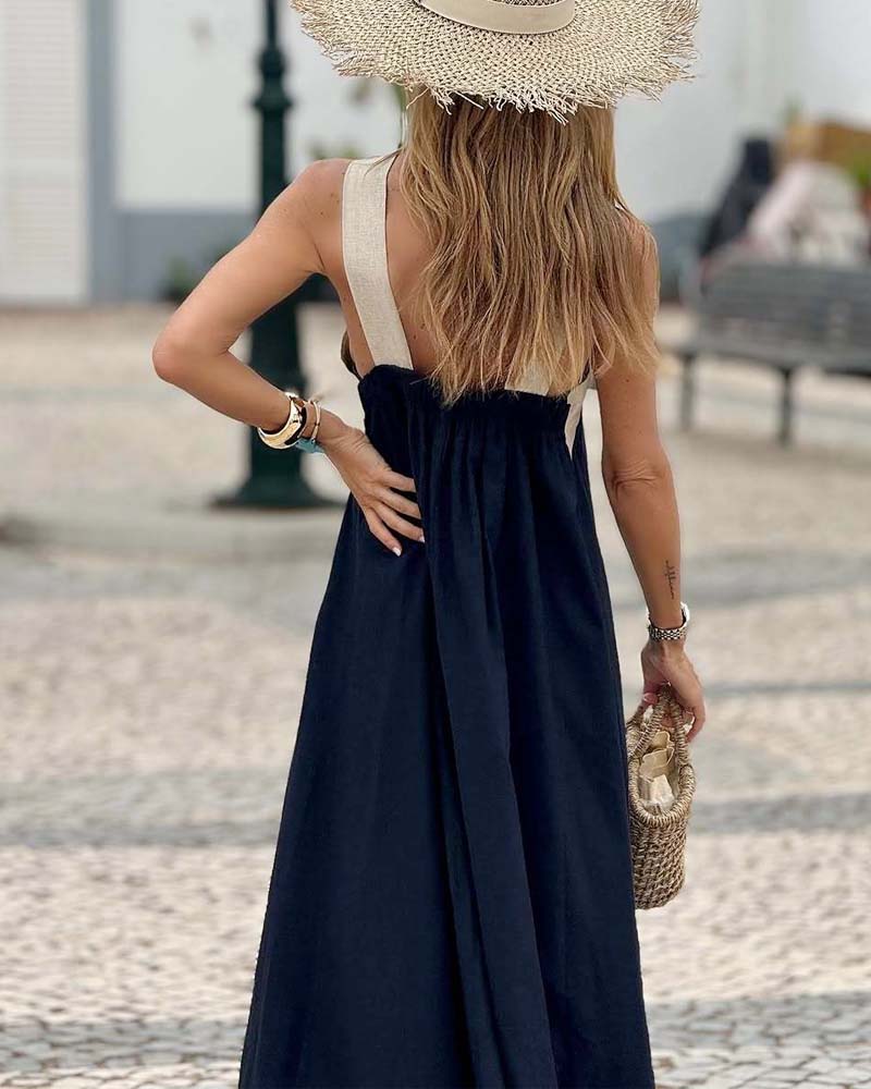 Ruby™ Breathable Crossed Maxi Dress