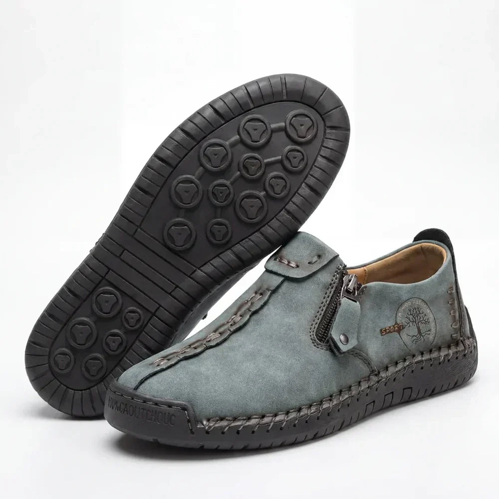 FONTAINE | Mocassins Orthopédiques Confort Zippés Élise