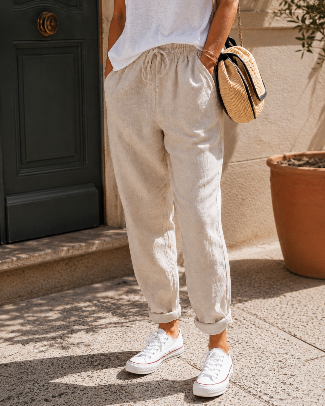 Linae™ | Casual Linen Relaxed Pants