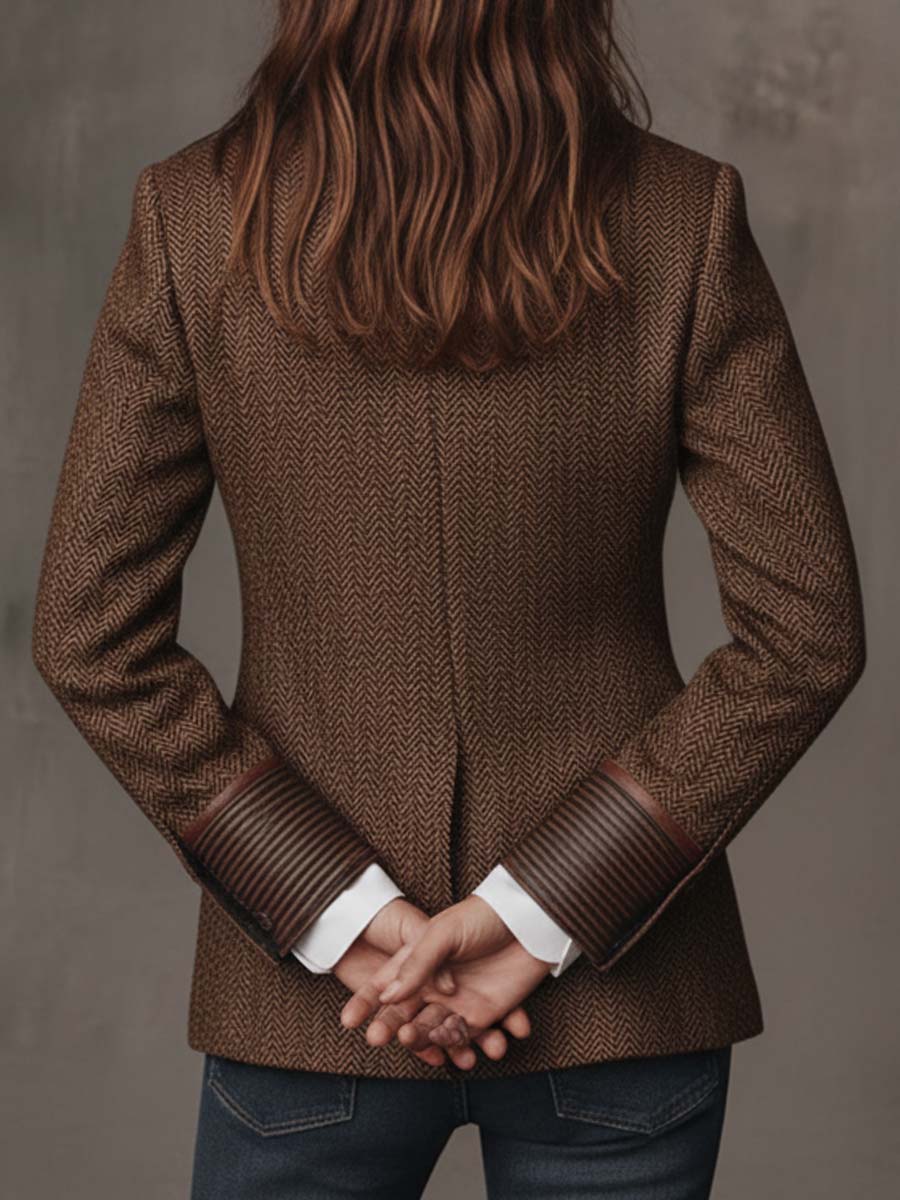 FONTAINE | BLAZER STRUCTURÉ ARTISTIQUE POUR FEMMES