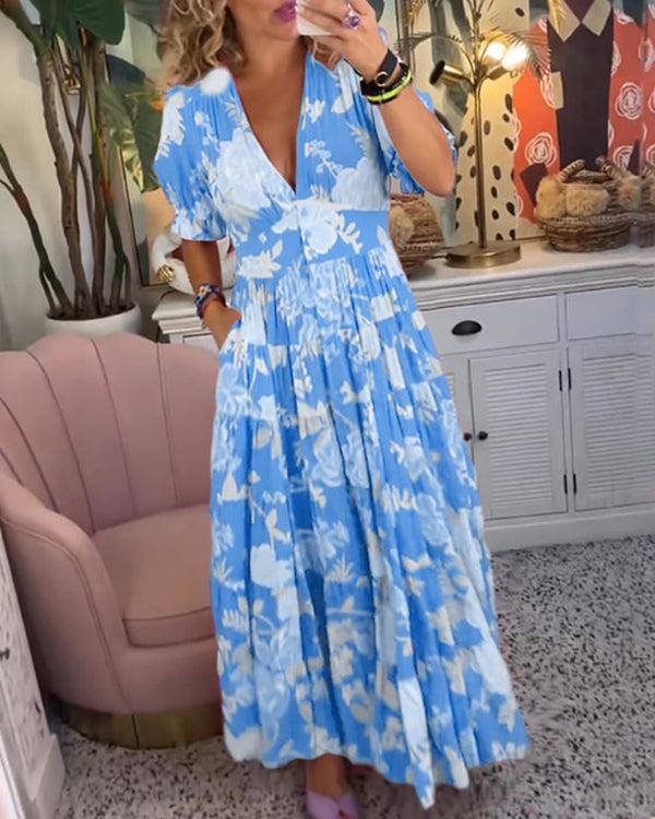 Fontaine™ | Floriana – Robe florale vibrante