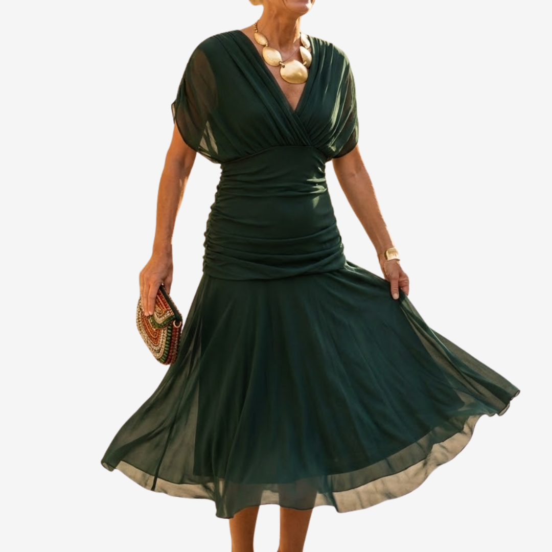 Fontaine™ | Christine – Robe élégante au tombé impeccable