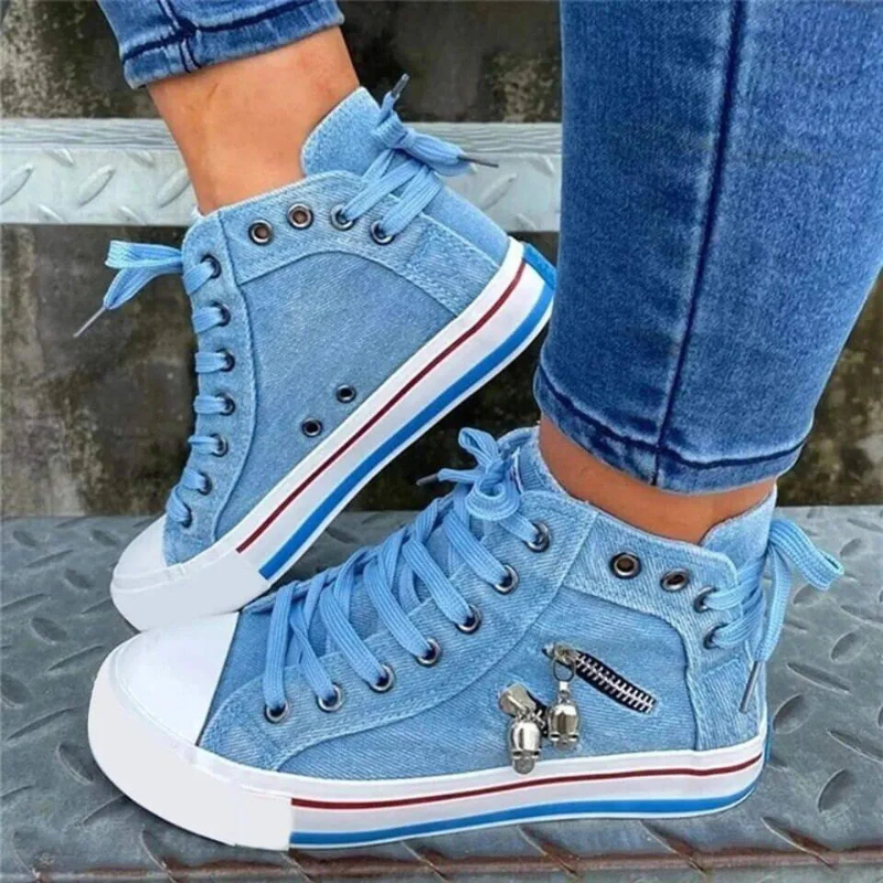 Mazie™ Denim Sneakers