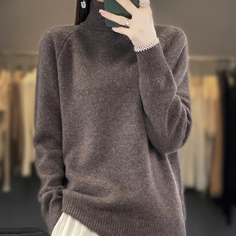 Isla | Cashmere Turtleneck Jumper