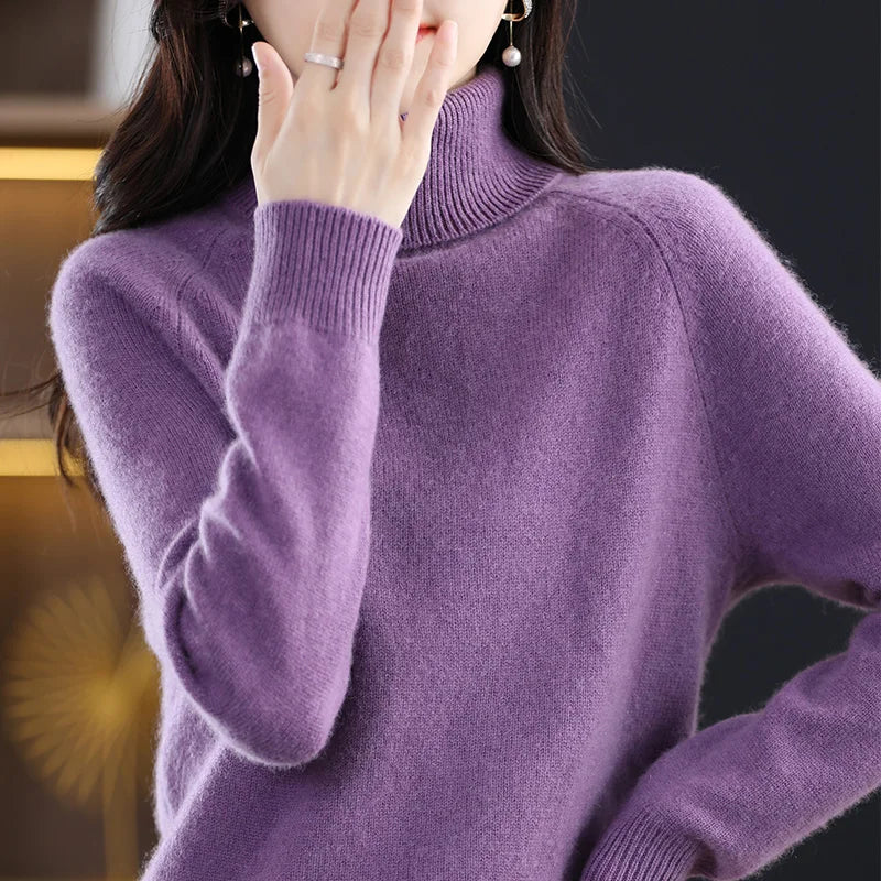 Isla | Cashmere Turtleneck Jumper