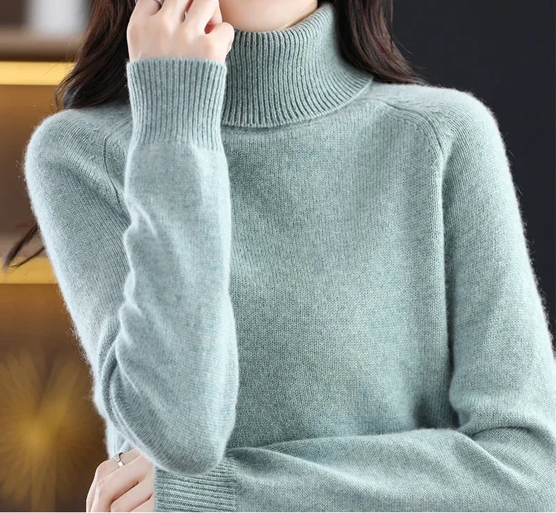 Isla | Cashmere Turtleneck Jumper
