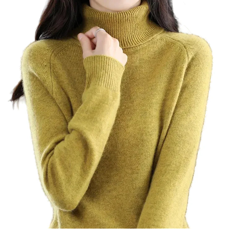 Isla | Cashmere Turtleneck Jumper