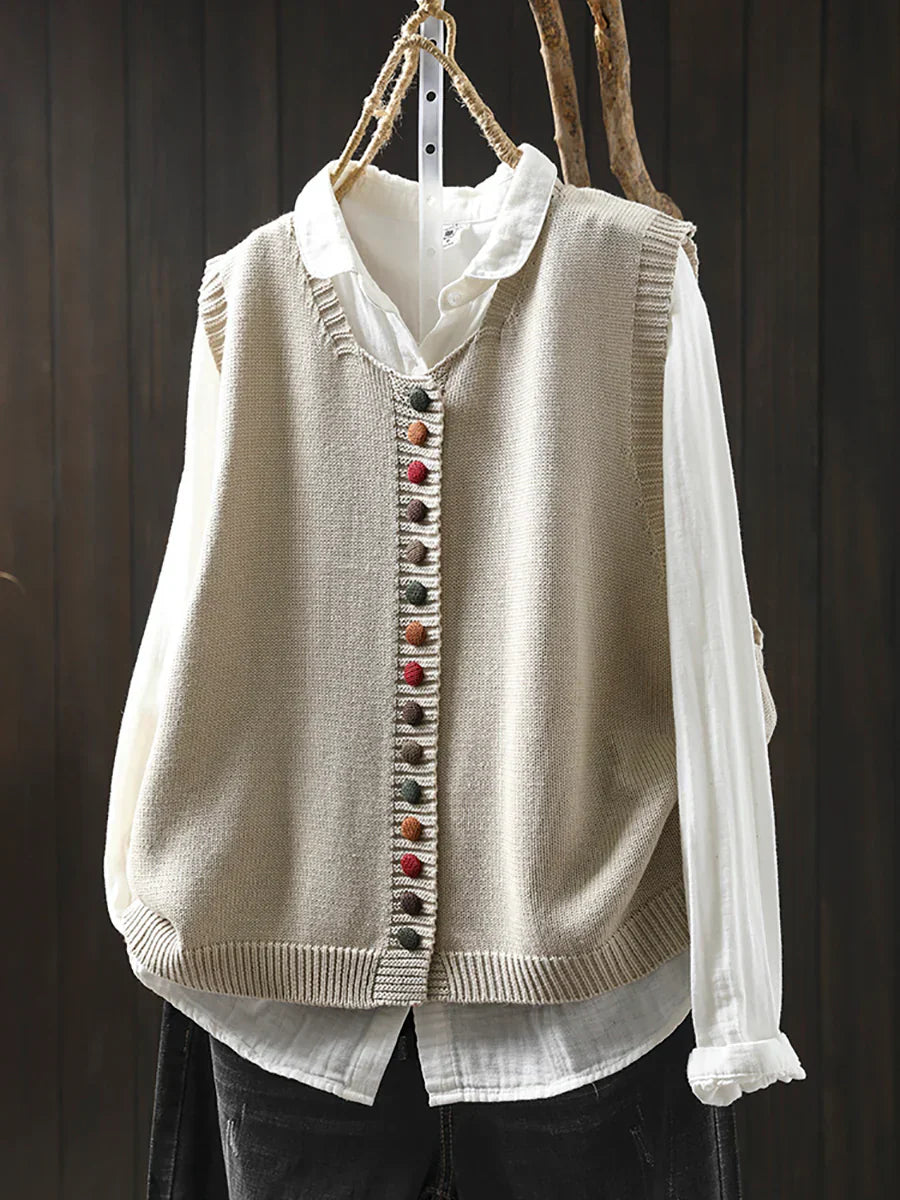 Matilda | Cashmere Knit Vest