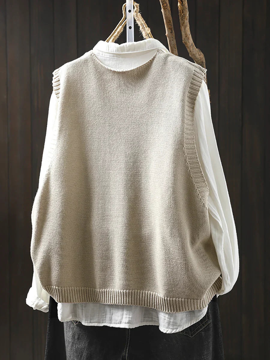 Matilda | Cashmere Knit Vest