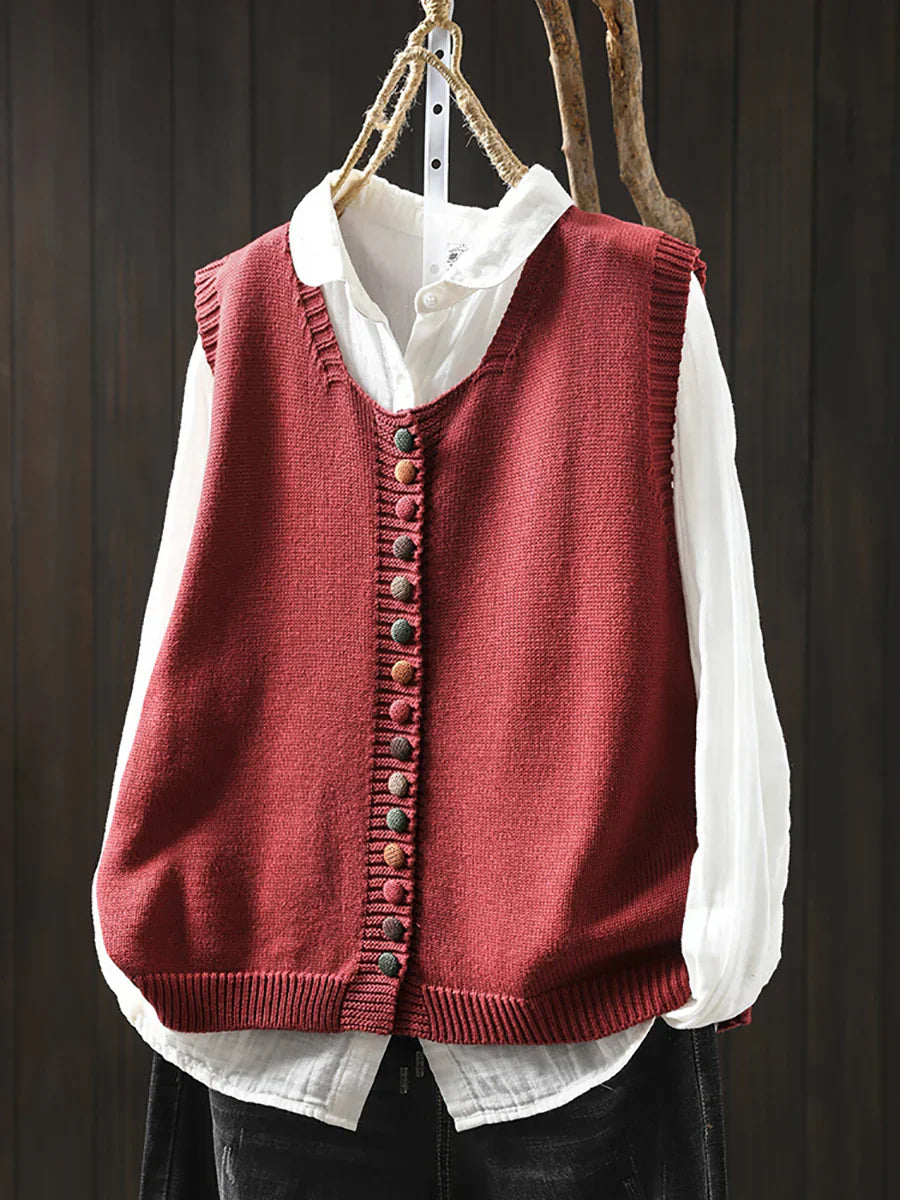 Matilda | Cashmere Knit Vest