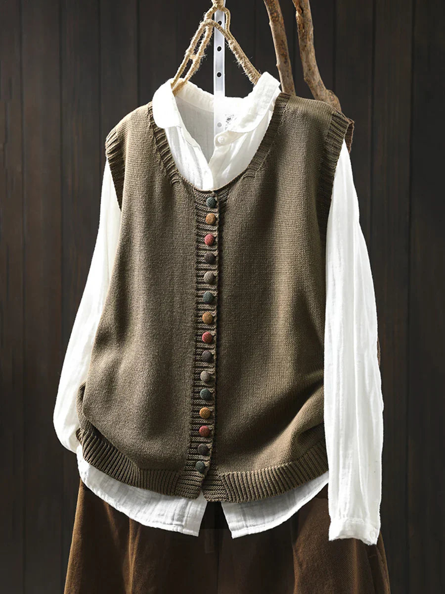 Matilda | Cashmere Knit Vest