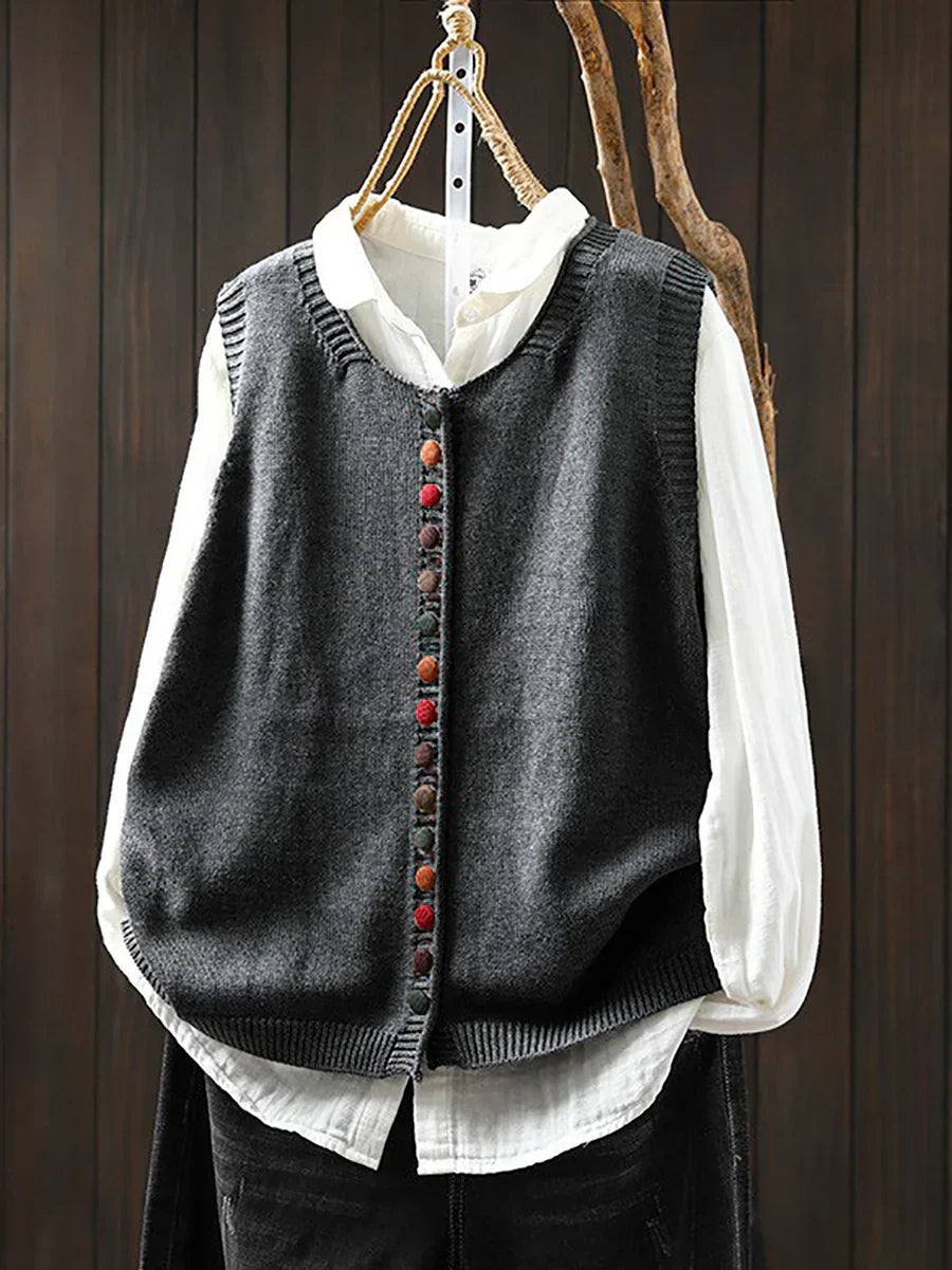 Matilda | Cashmere Knit Vest