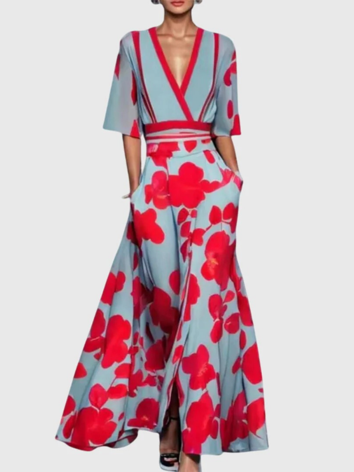 Fontaine™ | Candice – Robe printanière fluide et élégante