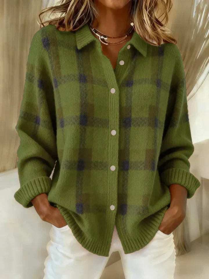 Victoria | Retro Check Sweater