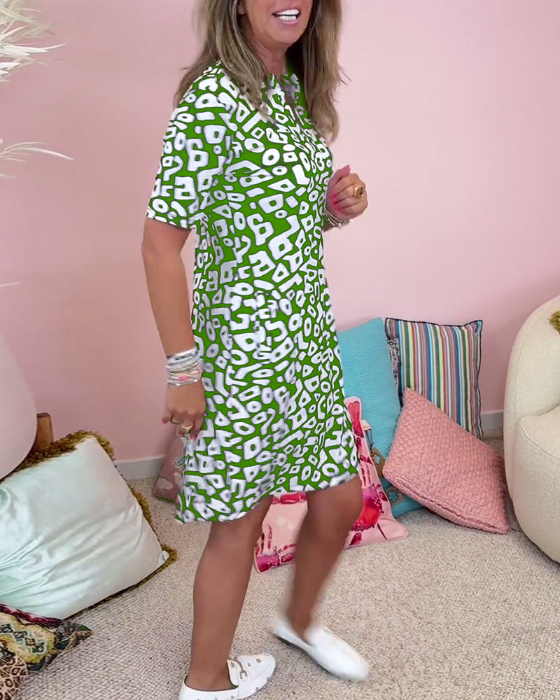 Octavia™  Versatile V-neck Dress
