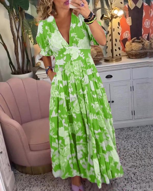 Fontaine™ | Floriana – Robe florale vibrante