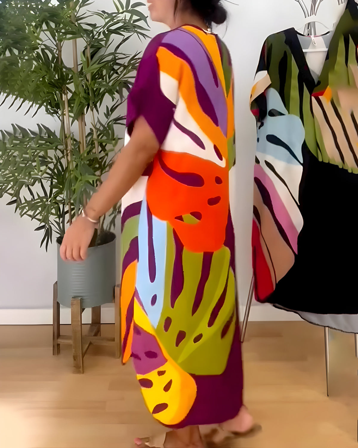 Fontaine™ | Rianna – Robe à imprimé abstrait