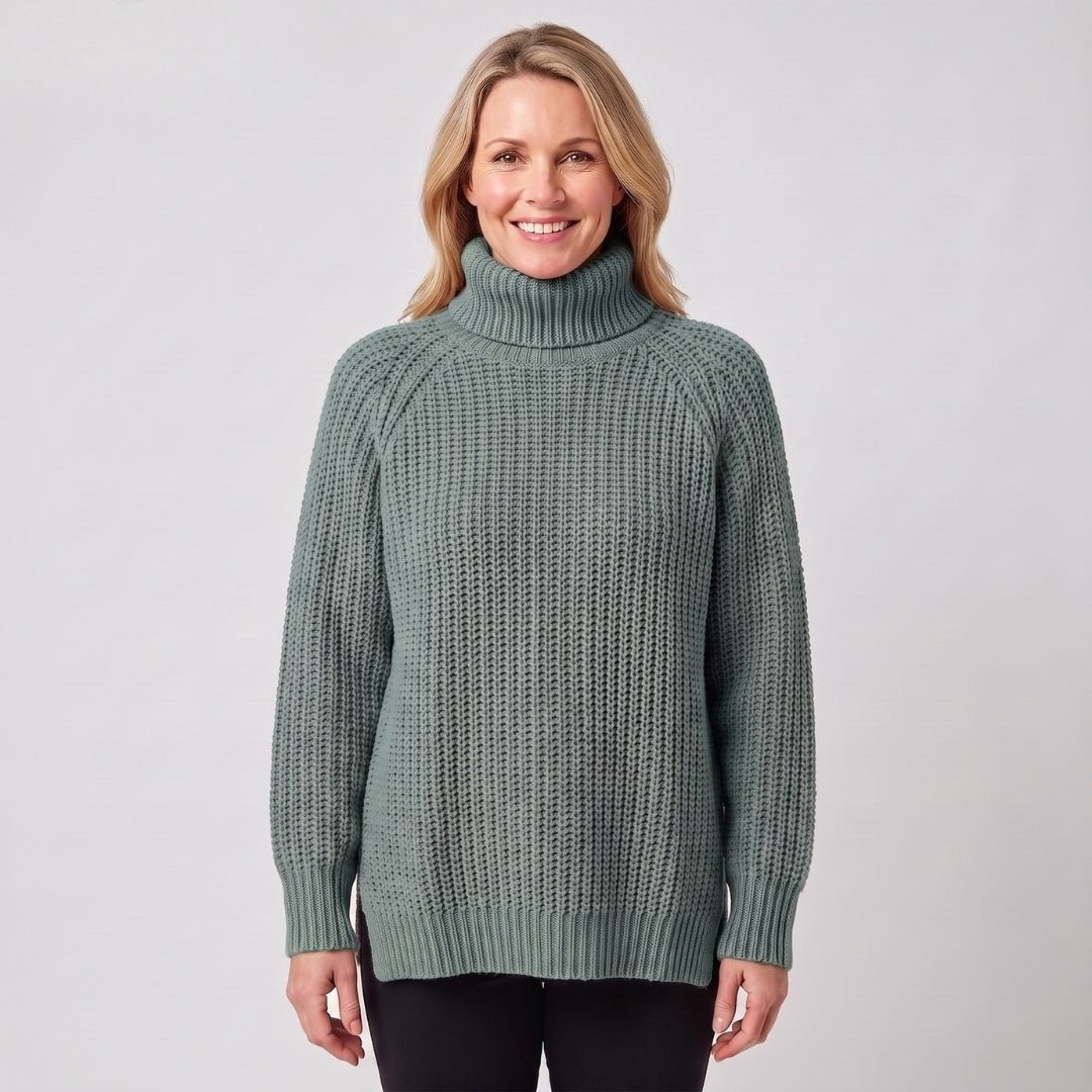 Emma™ Elegant Turtleneck Sweater