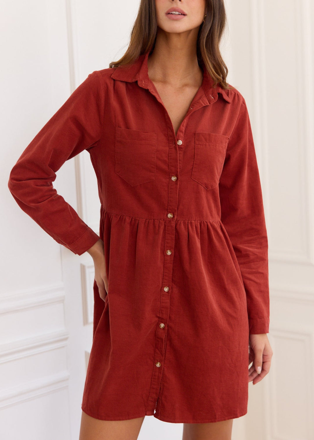 Fontaine™ | Elone – Robe fluide au tombé élégant