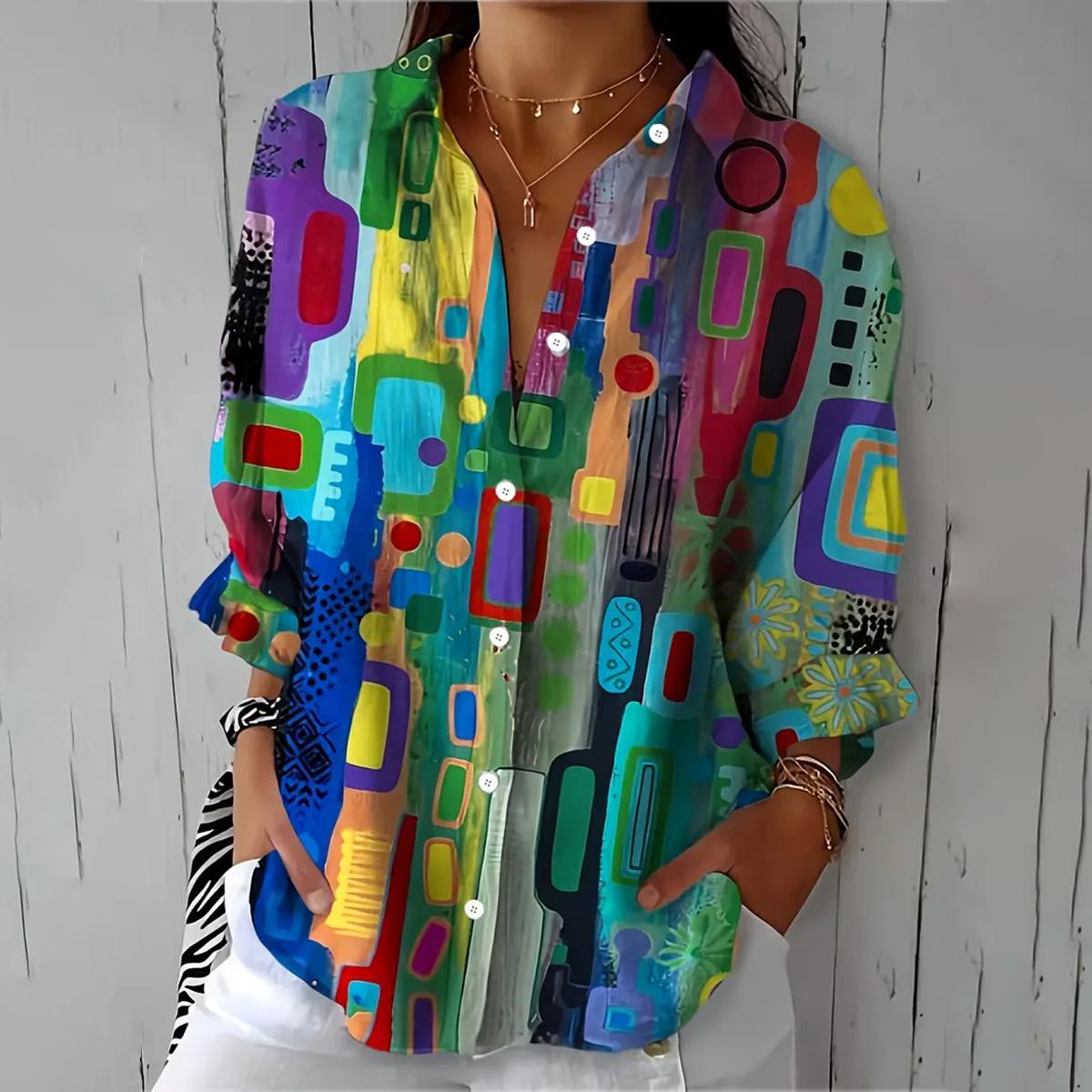 Everly™ Sophisticated Button-Up Shirt