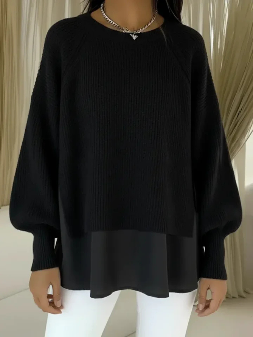 Capucine | Pull Effet Superposé