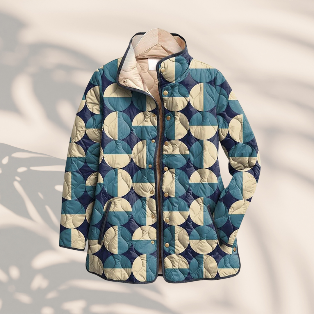 Willow™ | Artistic Quilted Button Jacket