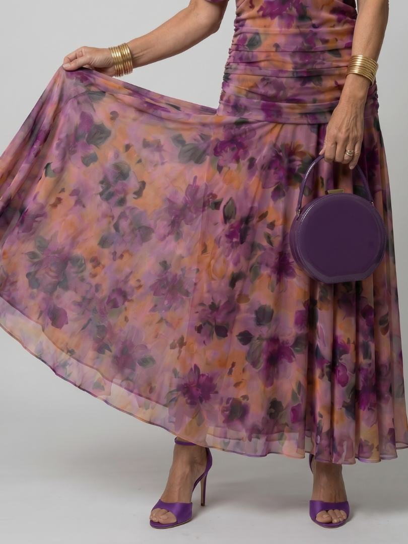 Calen | Off-Shoulder Flowy Midi Dress