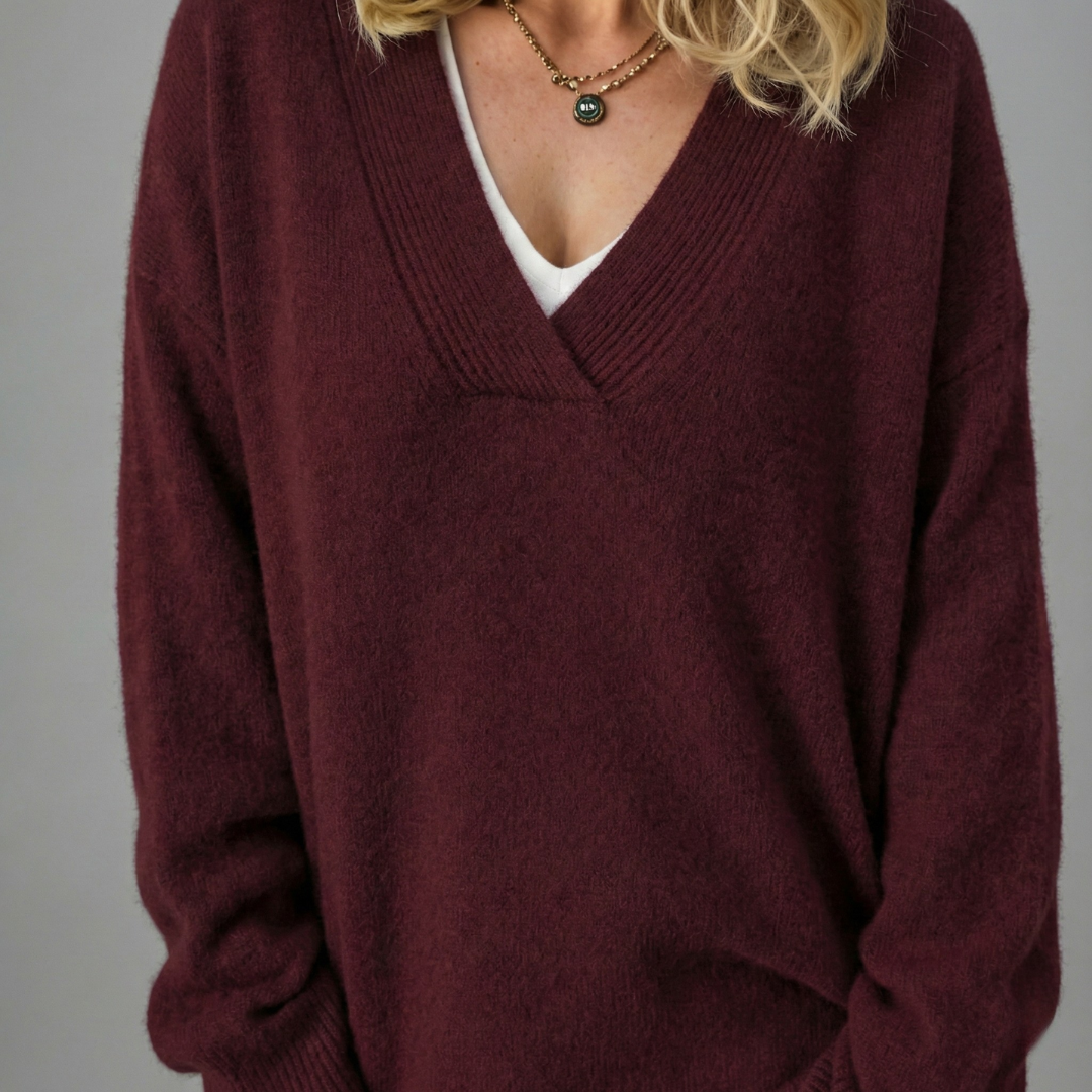V-Neck Cashmere Jumper