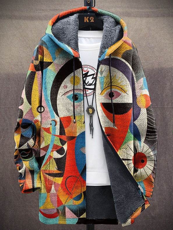 Harper™ Luxurious Art-Inspired Hoodie