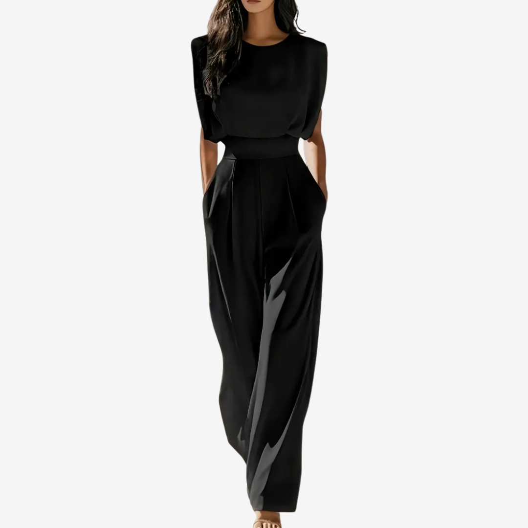 Laura - Jumpsuit with Belt
