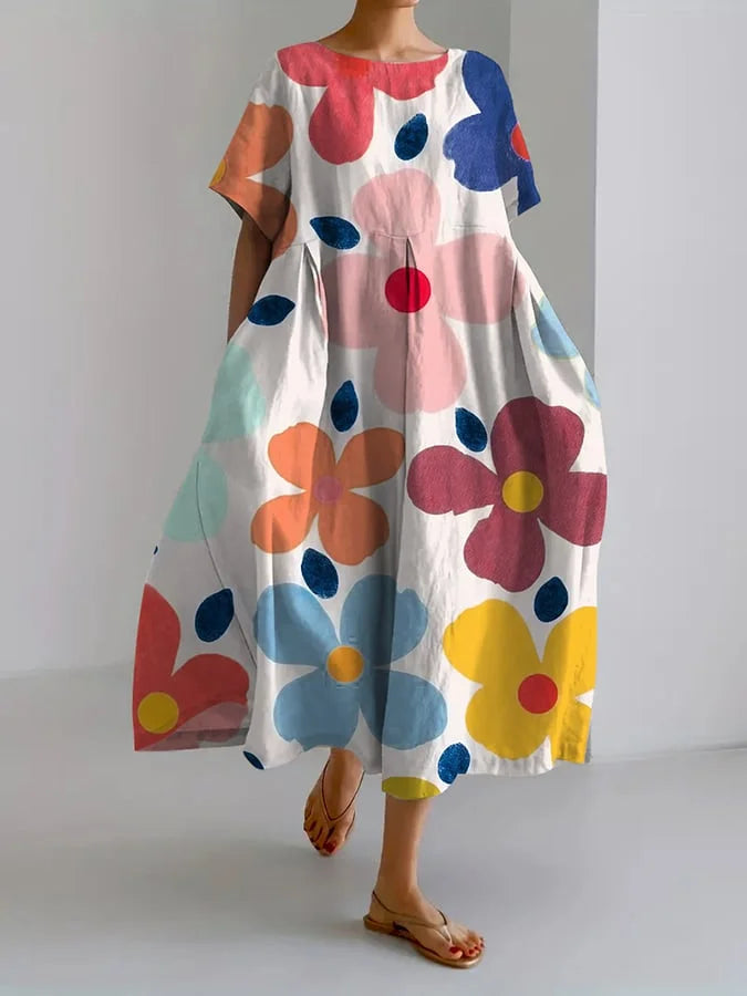 Robe d’été fleurie Valeno