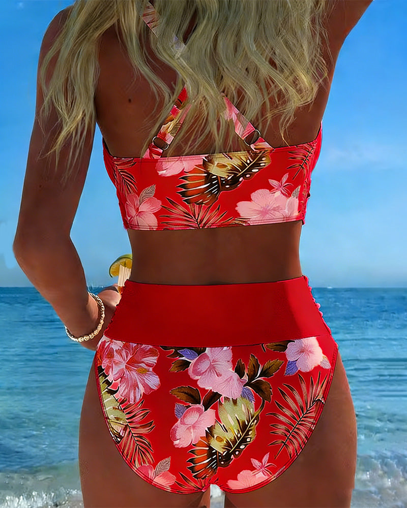 Fontaine™ | Léa – Bikini élégant à imprimé floral