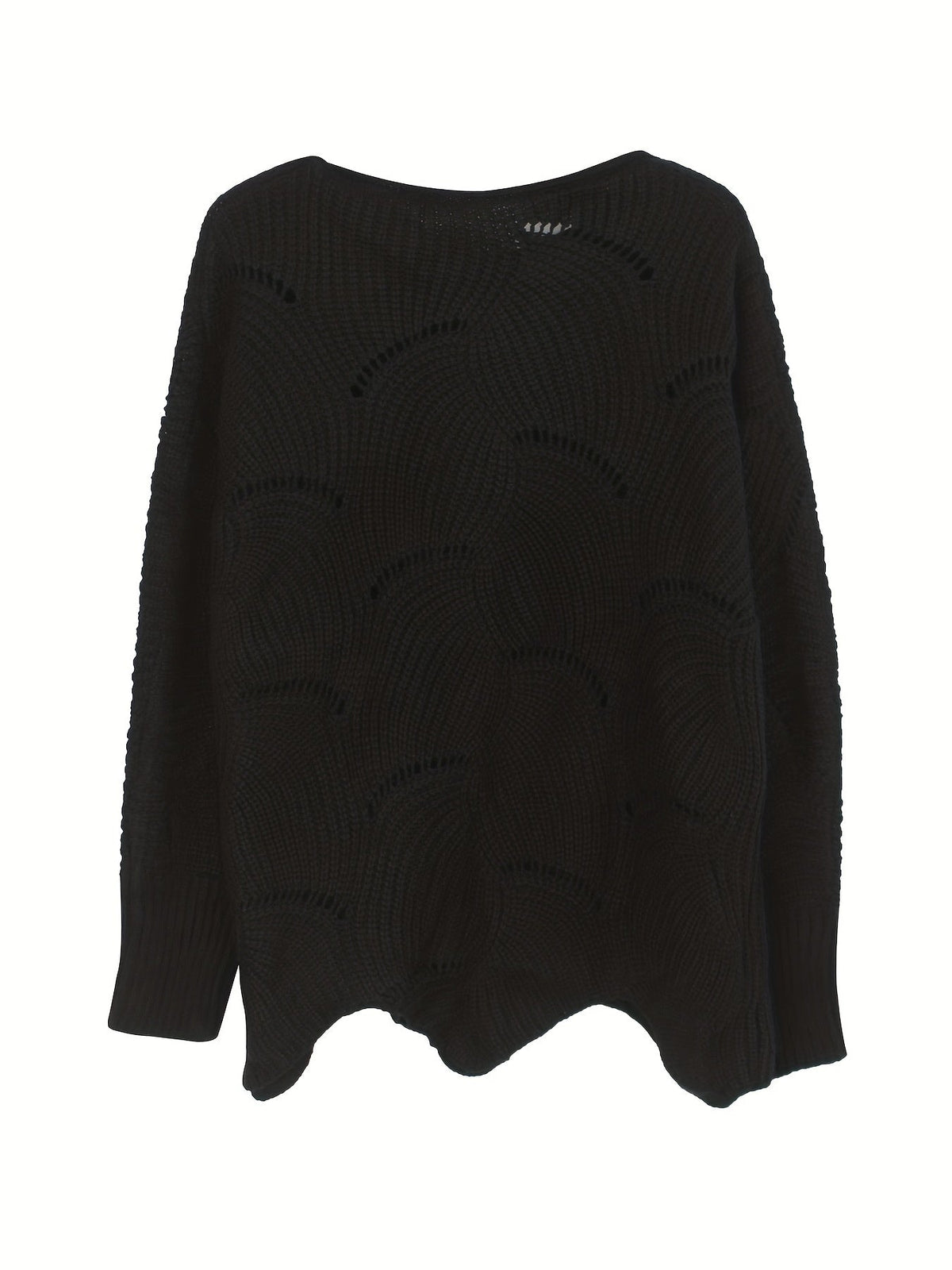 Riley™ Women’s Solid Ribbed Knit Sweater
