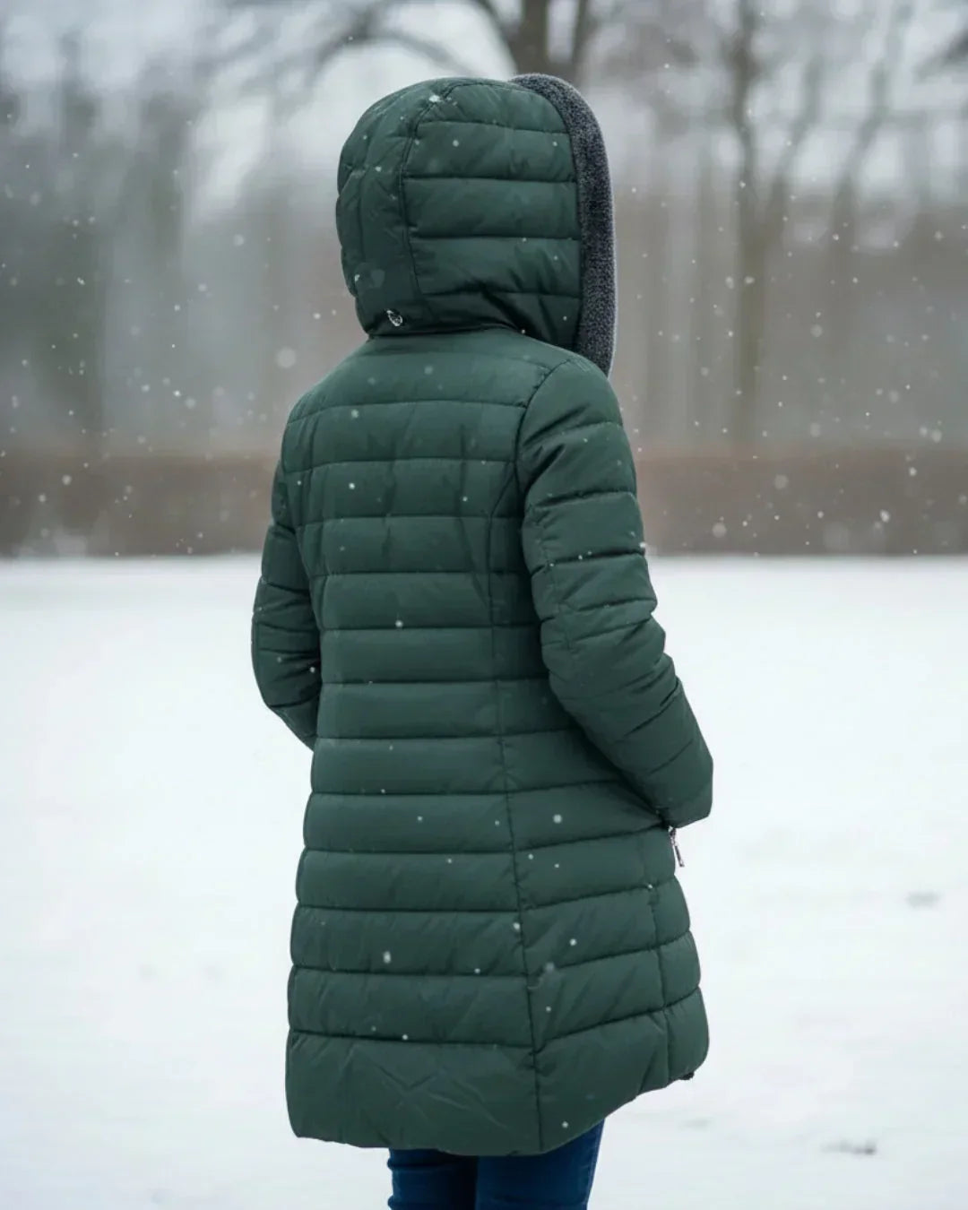 Georgina | Manteau d'Hiver Matelassé