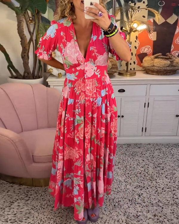 Fontaine™ | Floriana – Robe florale vibrante