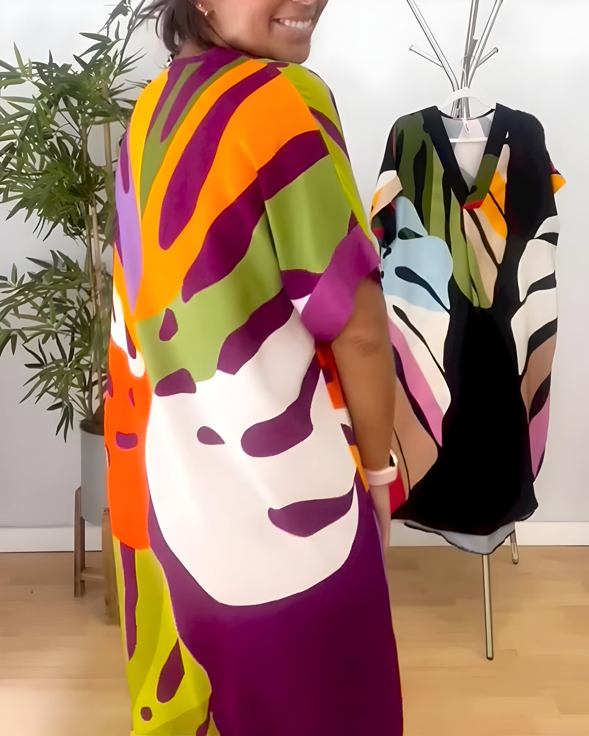 Fontaine™ | Rianna – Robe à imprimé abstrait