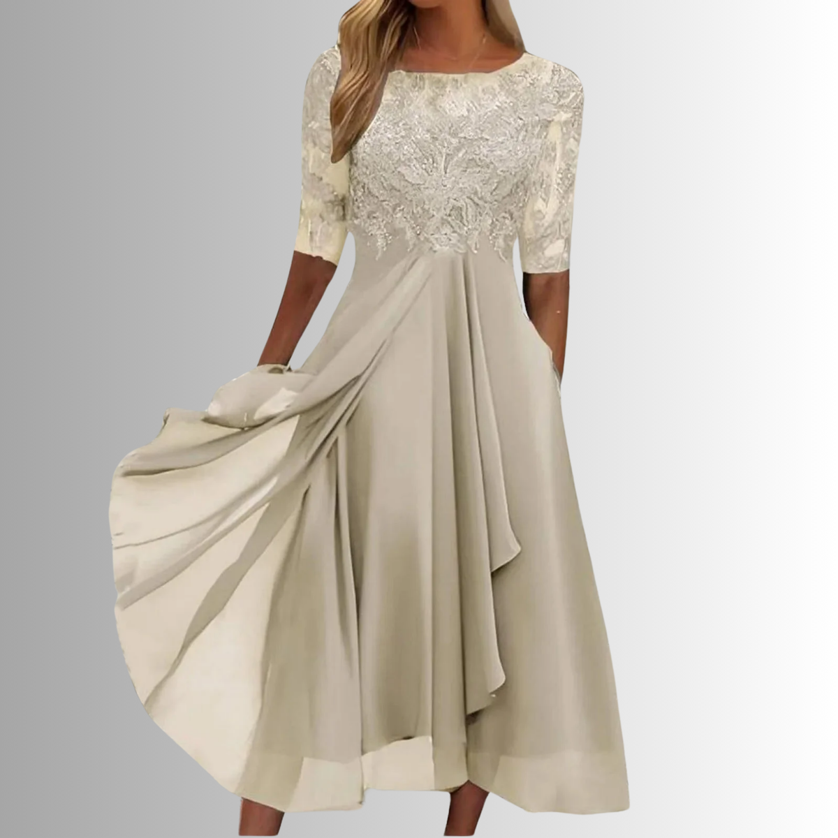 Rhiana™ | Elegant Lace Dress