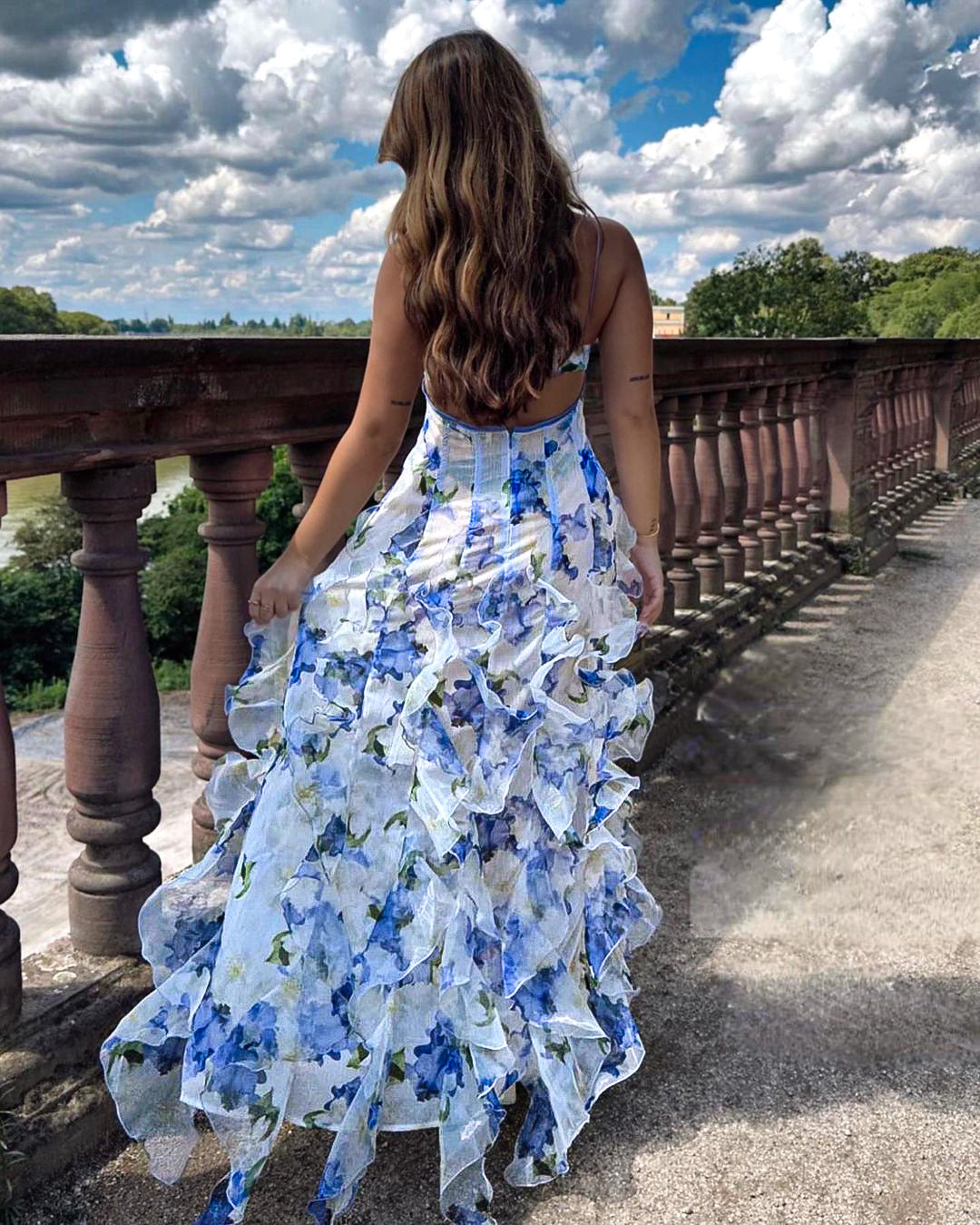 Shanna™ Ruffled Floral Dress