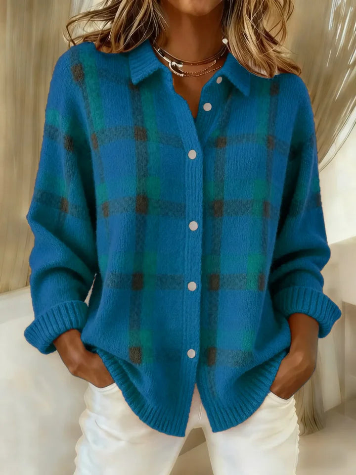Victoria | Retro Check Sweater