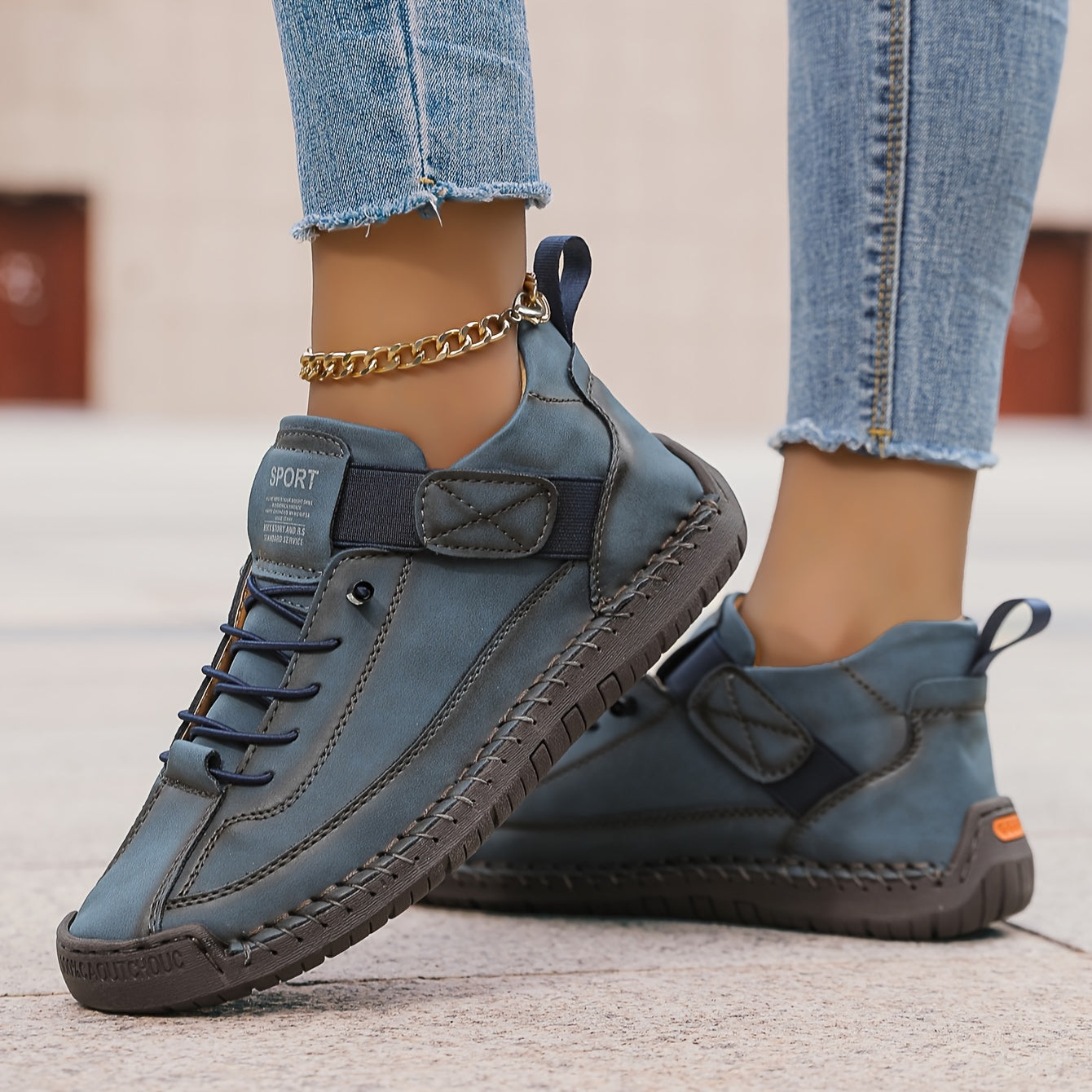Margaux™ Orthopedic Leather Ankle Shoes