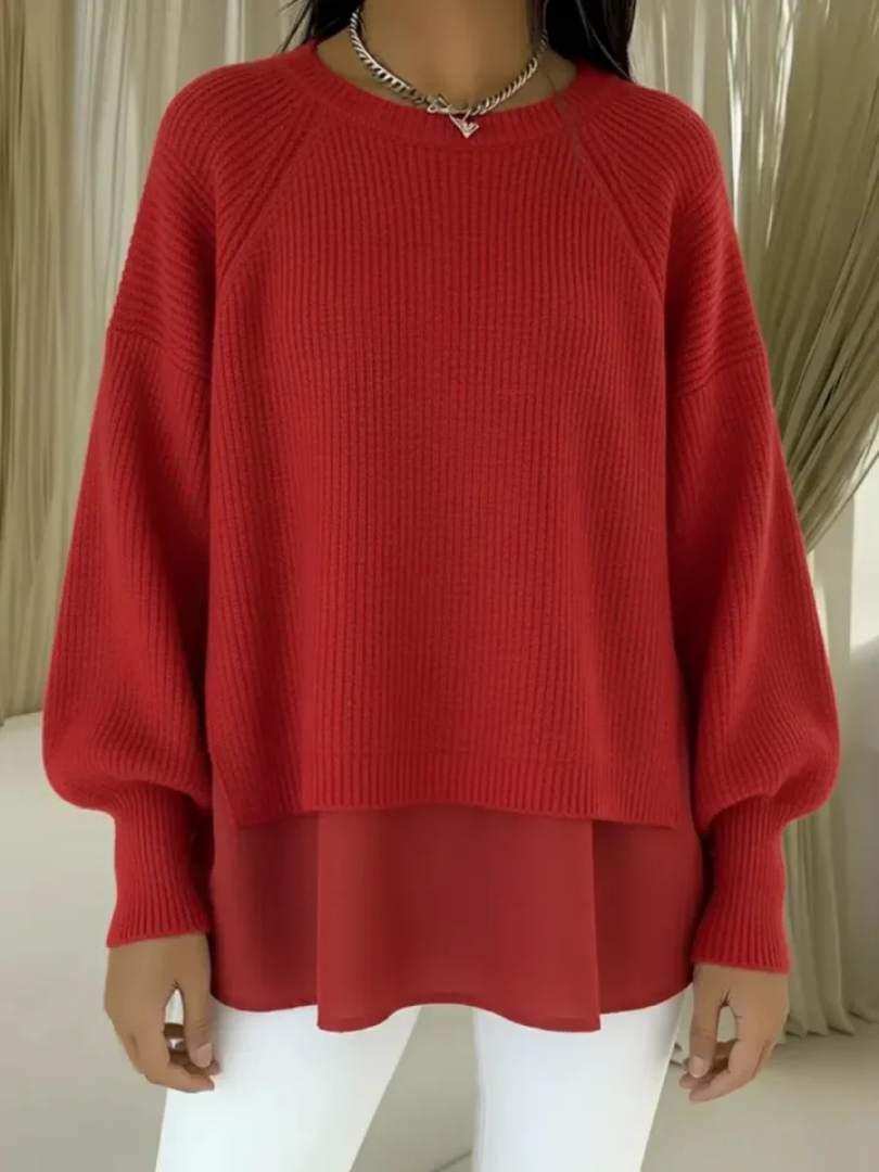 Capucine | Pull Effet Superposé