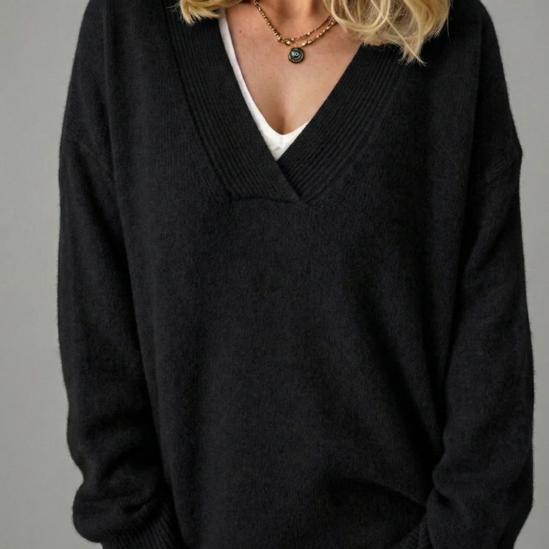 V-Neck Cashmere Jumper