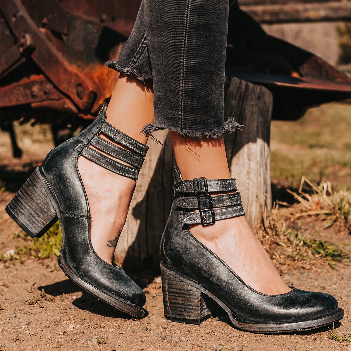 FONTAINE | Bottines Élégance Western Chic